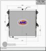  110164 Radiator, engine cooling